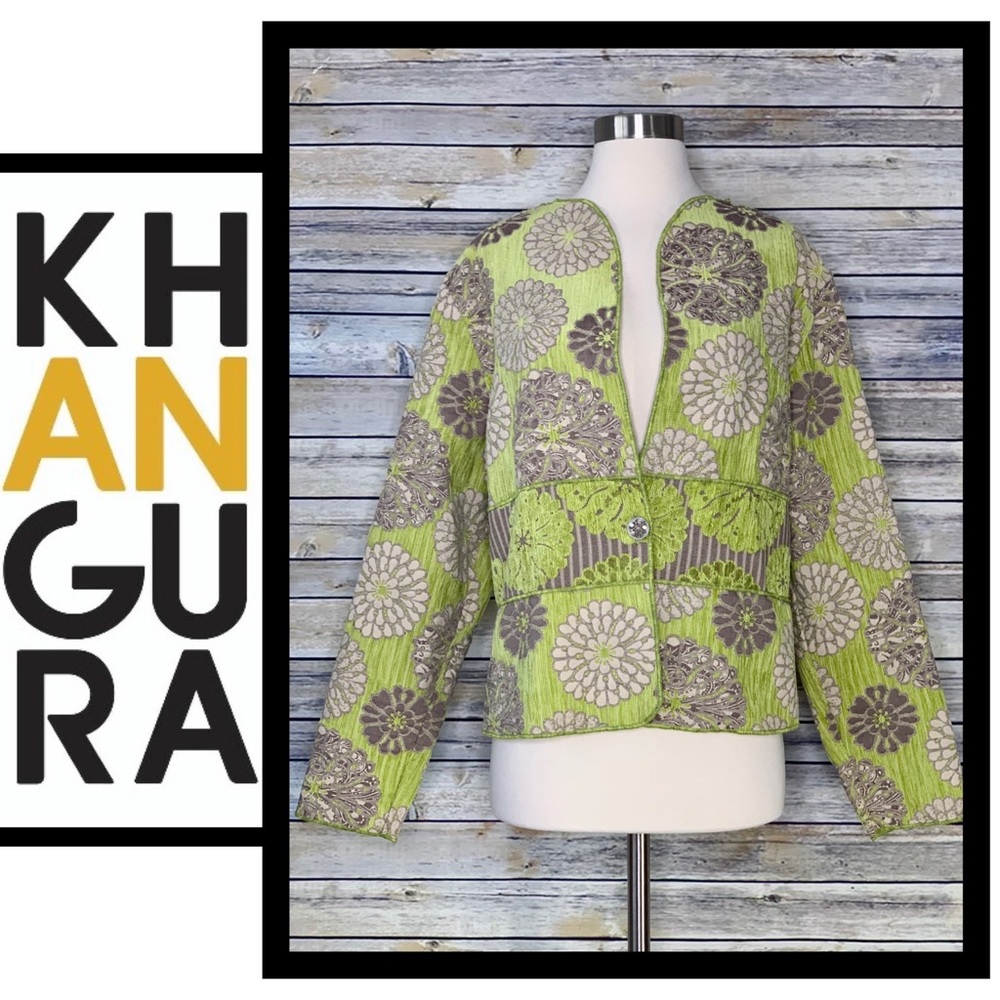 Khangura Tapestry Blazer, Sz Large